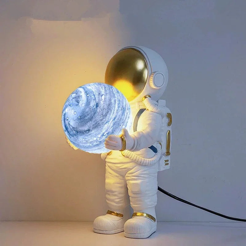 Lampe de Chevet LED Astronaute Originale - Opale