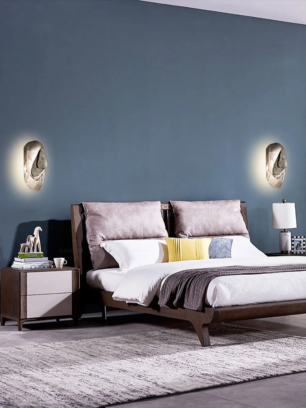 Lampe de chevet Moderne Murale Design Créatif en Verre - Opale