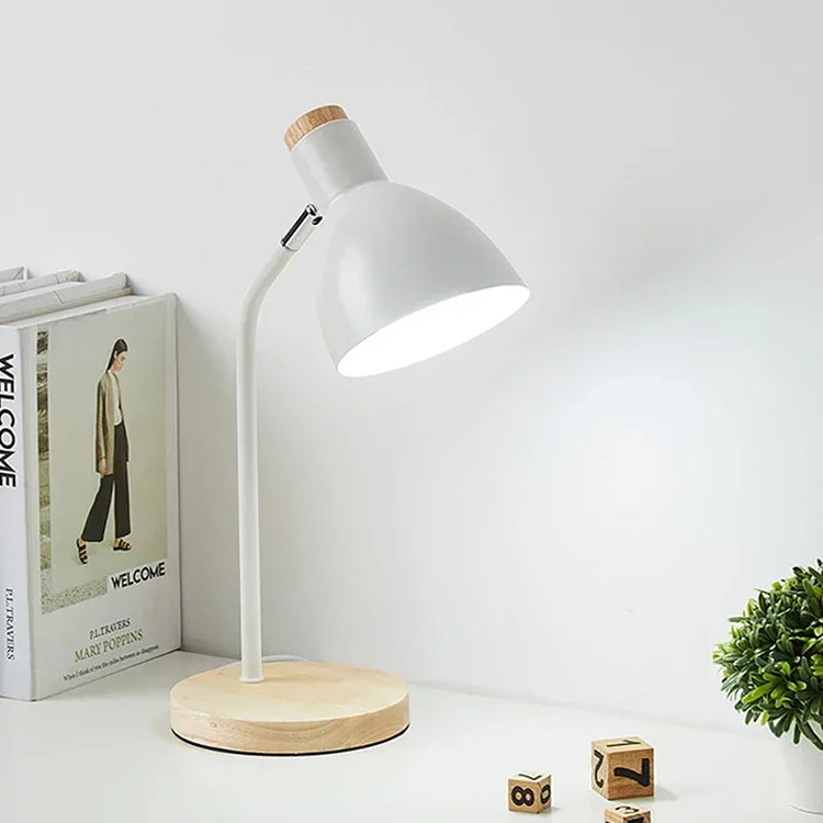 Lampe de chevet Lecture LED en Bois - Opale