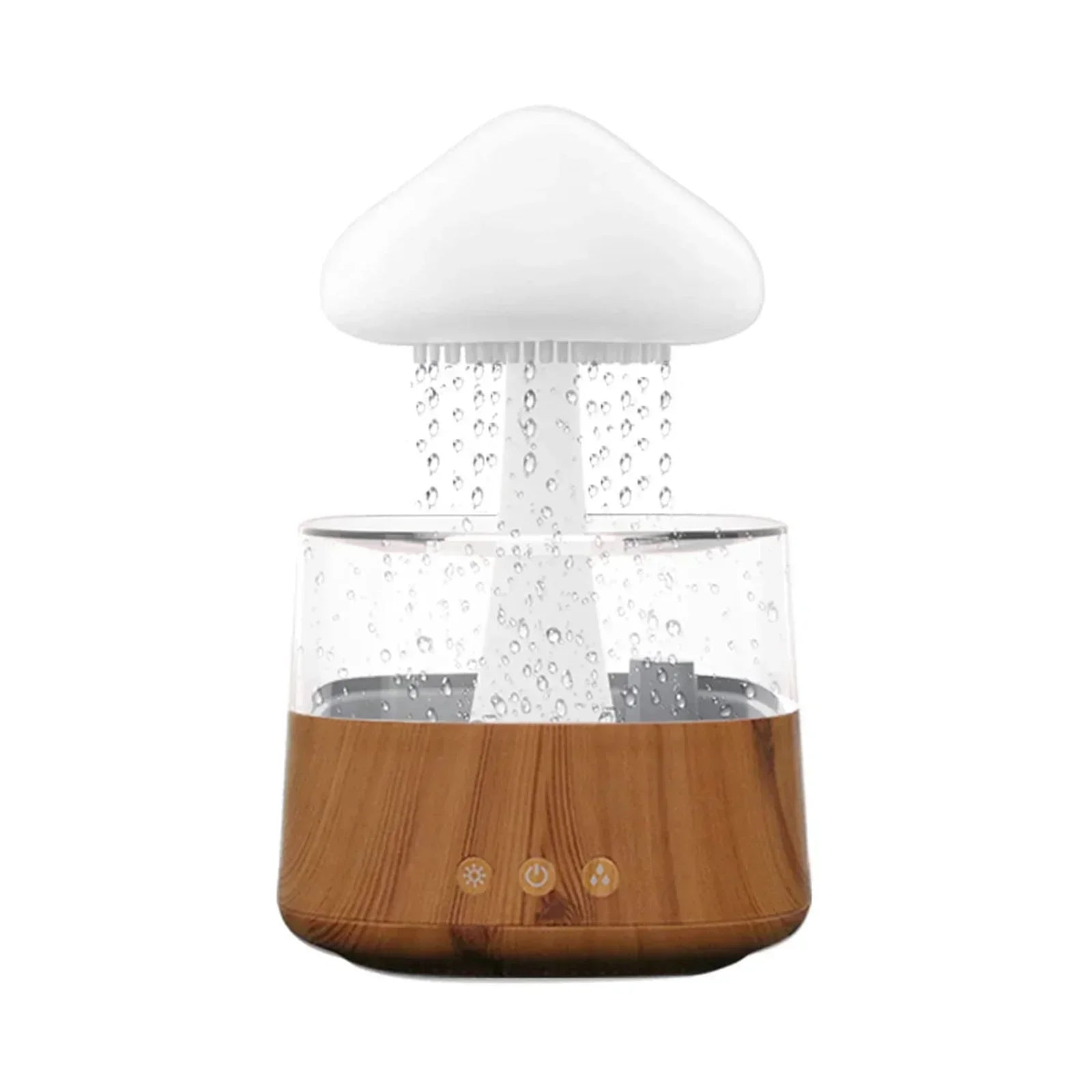 Lampe petit Champignon humidificateur d’air avec pluie apaisante