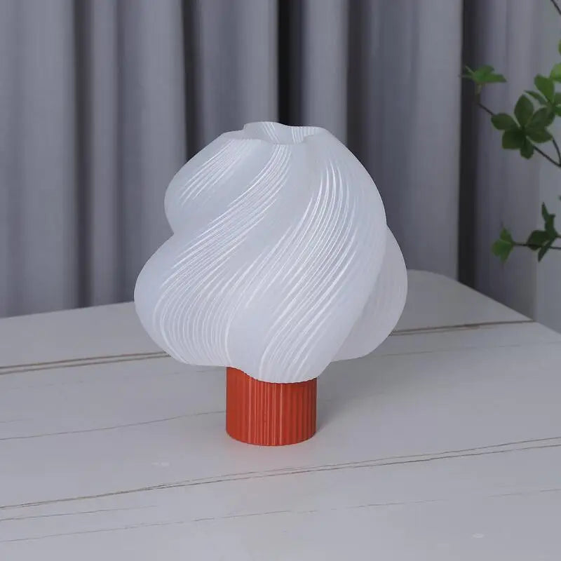 Lampe de chevet Originale Barbe à Papa Rétro - Opale