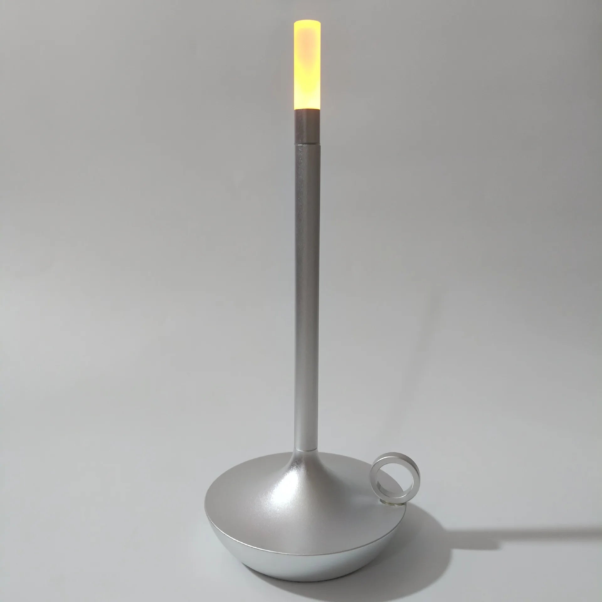 Lampe de chevet Industrielle en Forme de Bougeoir - Opale