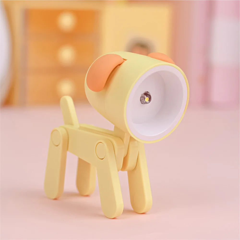Lampe de chevet Petit Chien Flexible pour Enfant - Opale