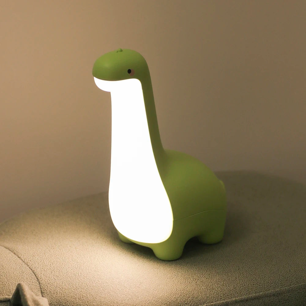 Lampe de chevet Enfant Dinosaure à long cou - Opale