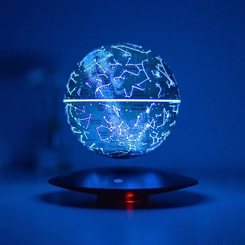 Lampe de chevet Globe Terrestre Magnétique en Lévitation - Opale