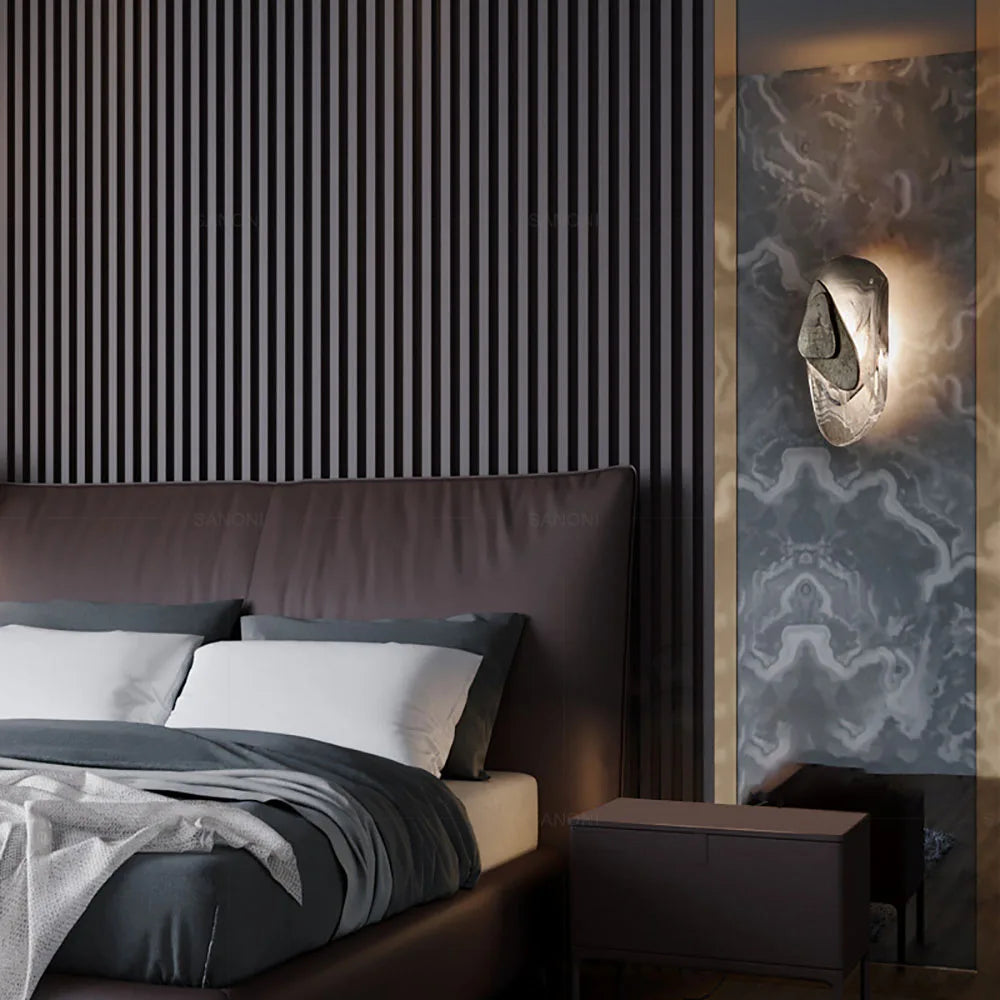 Lampe de chevet Moderne Murale Design Créatif en Verre - Opale