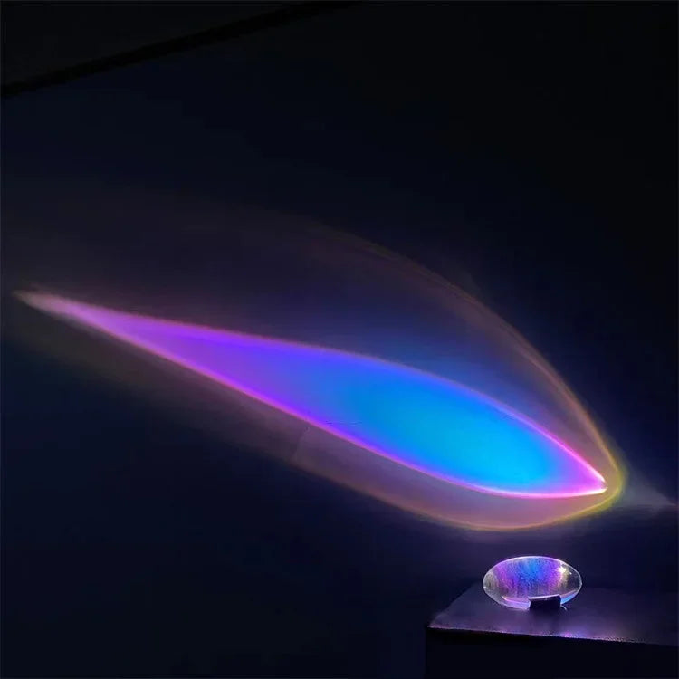 Lampe de chevet Design Italien Projection de Lumière - Opale