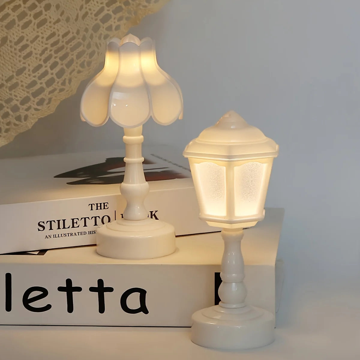 Lampe de chevet Enfant en forme de Mini Lampadaire - Opale