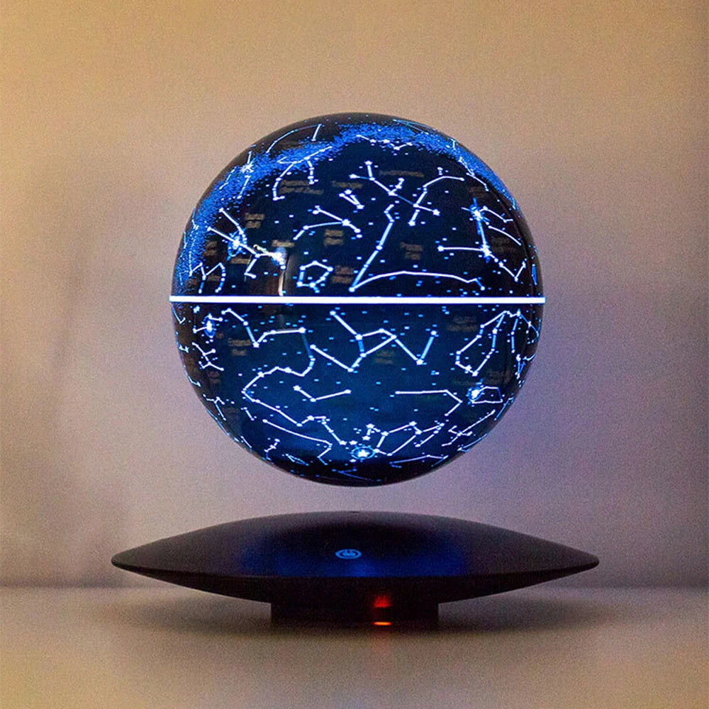 Lampe de chevet Globe Terrestre Magnétique en Lévitation - Opale