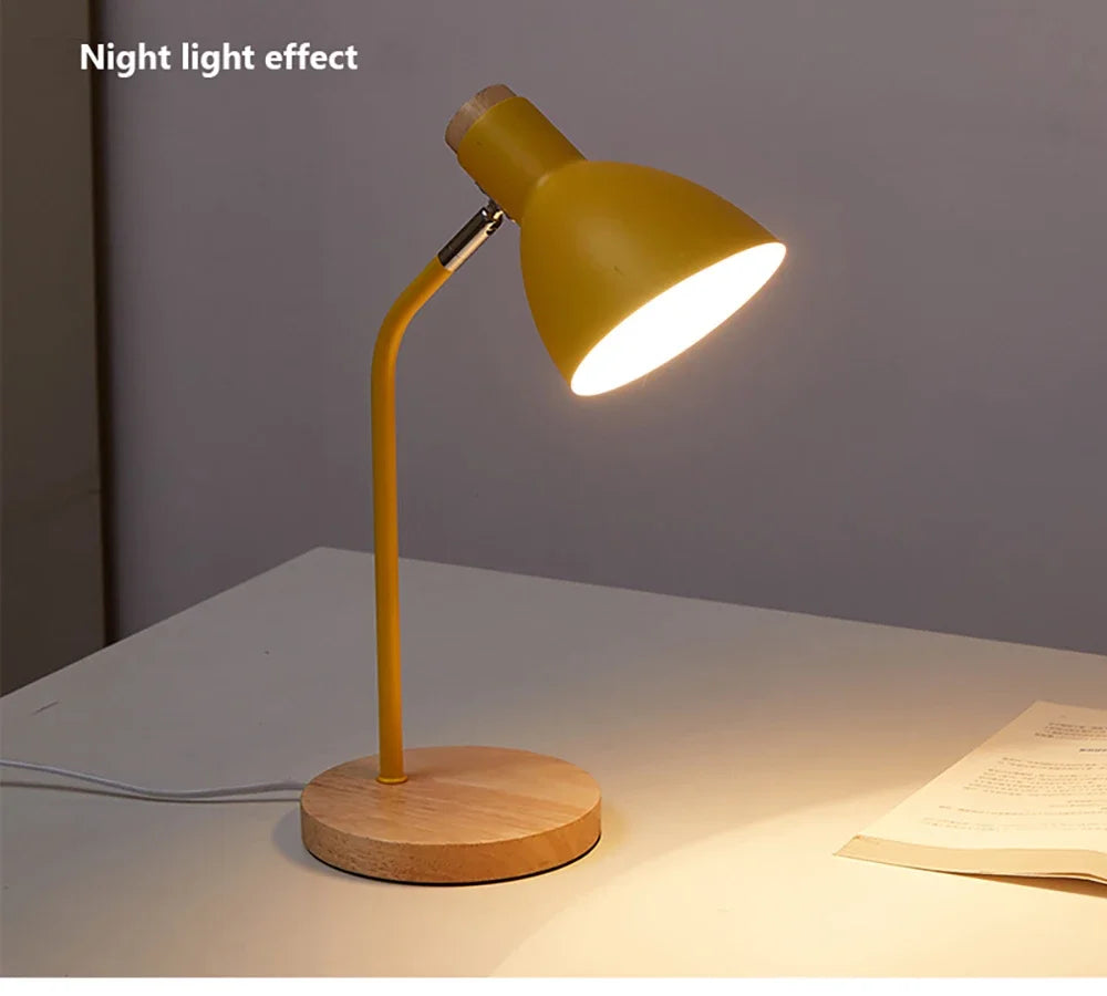 Lampe de chevet Lecture LED en Bois - Opale