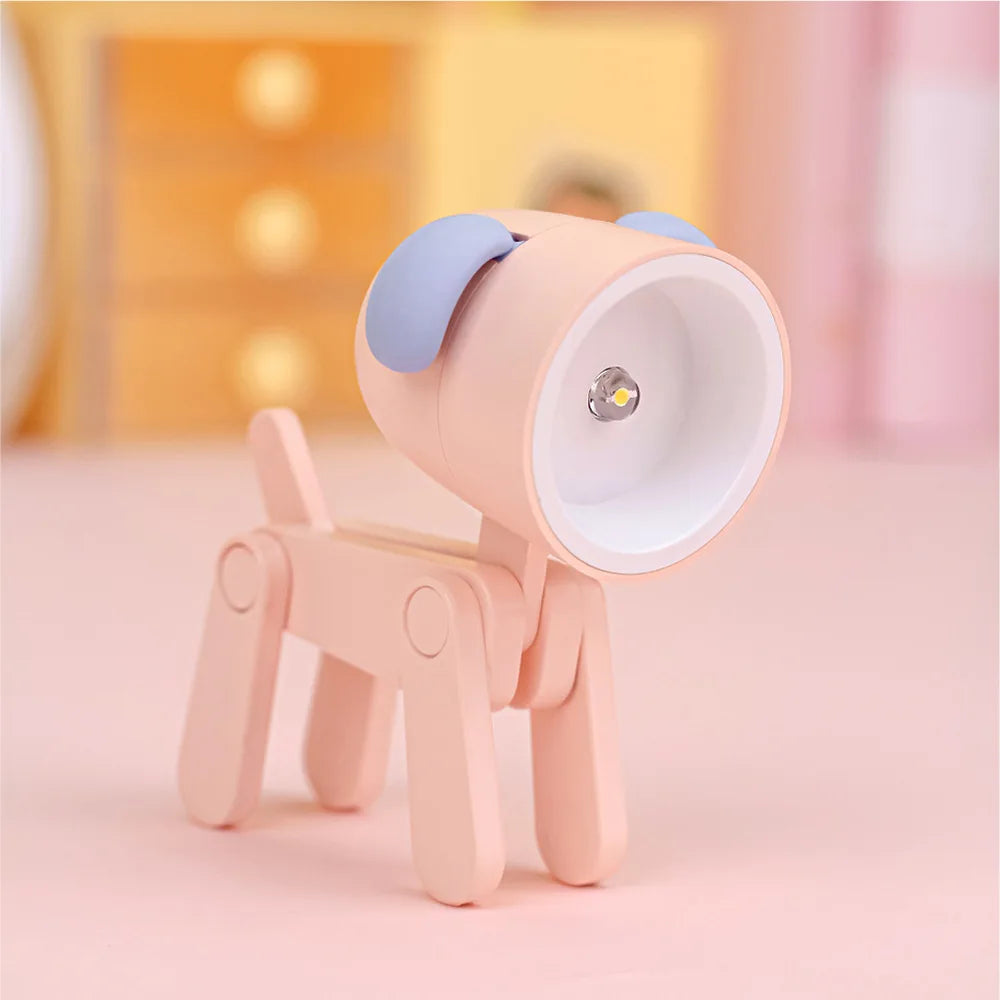Lampe de chevet Petit Chien Flexible pour Enfant - Opale