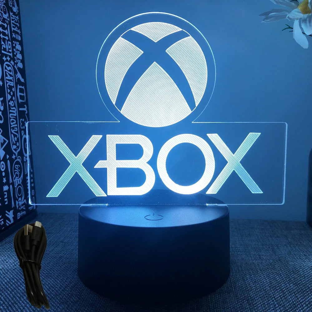 Lampe 3D Logo XBOX