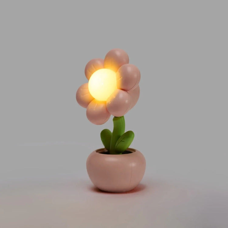 Lampe de Bureau en Forme de Fleur Mignonne - Opale