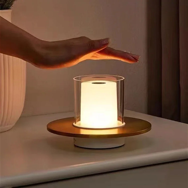 Lampe de chevet Moderne Tactile en Forme de Bougie - Opale
