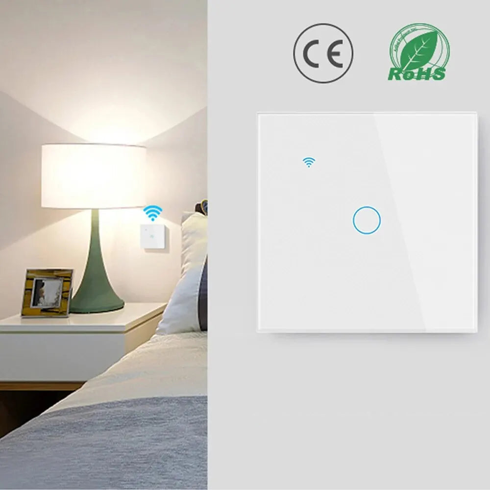 Interrupteur Lampe de chevet Murale Tactile Bluetooth - Opale