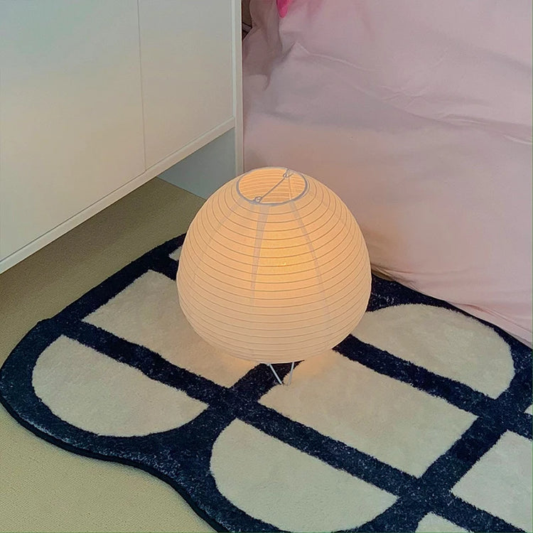 Lampe de chevet Japonaise en forme de Boule - Opale