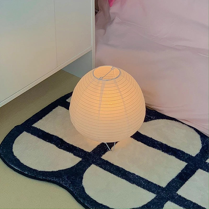 Lampe de chevet Japonaise en forme de Boule - Opale
