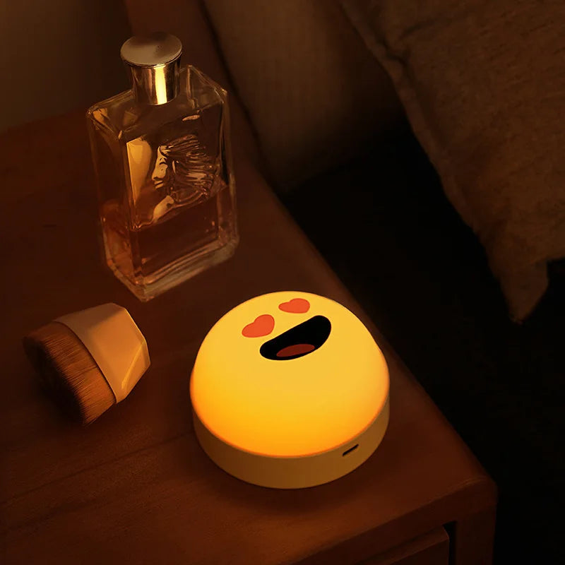 Lampe de chevet Smiley Originale Magnétique - Opale