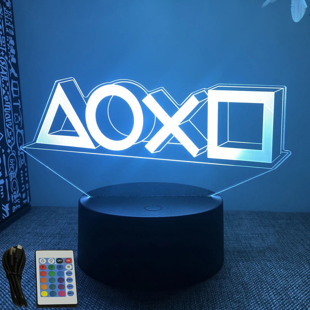 Lampe 3D Logo Playstation