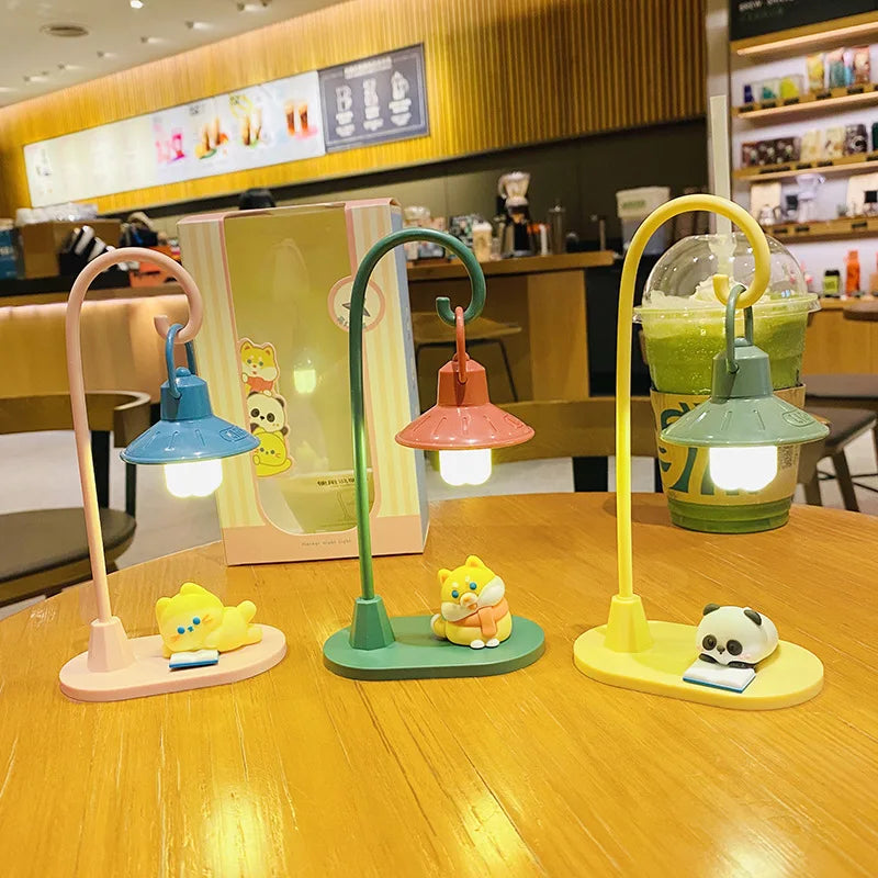 Lampe de chevet Scandinave Enfant petits Animaux - Opale