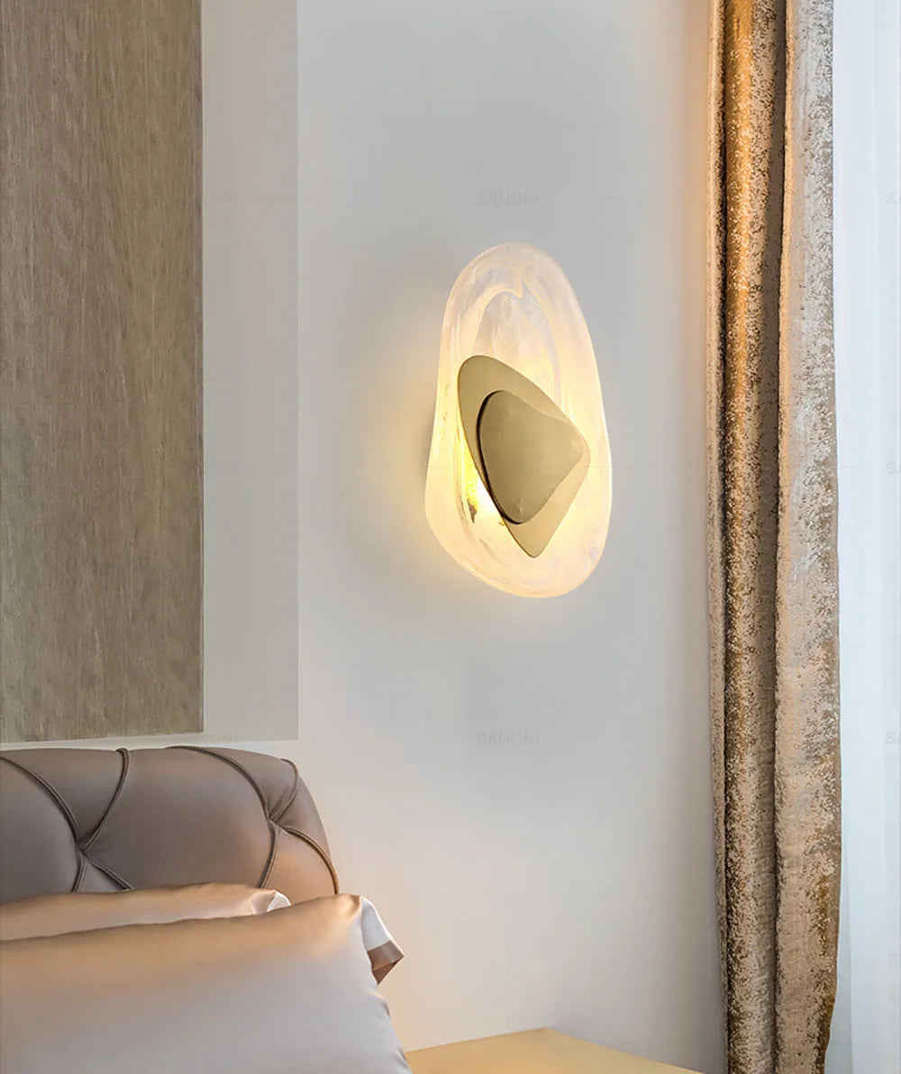 Lampe de chevet Moderne Murale Design Créatif en Verre - Opale