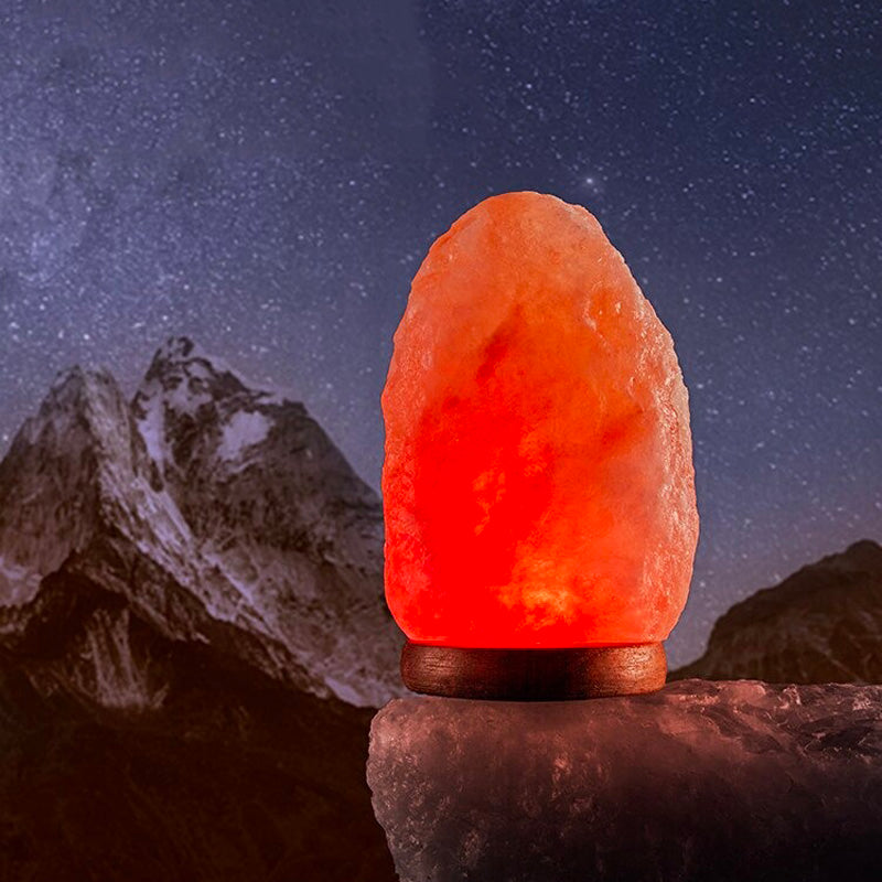 Véritable Lampe de Sel d'Himalaya - Opale