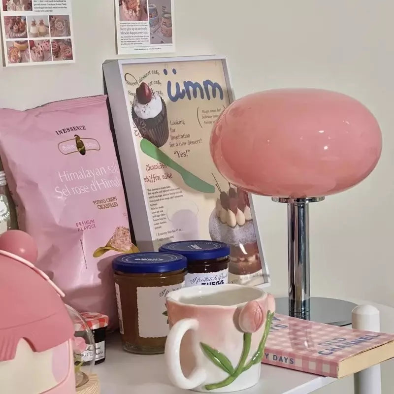 Lampe de Chevet Vintage style Rétro - Opale