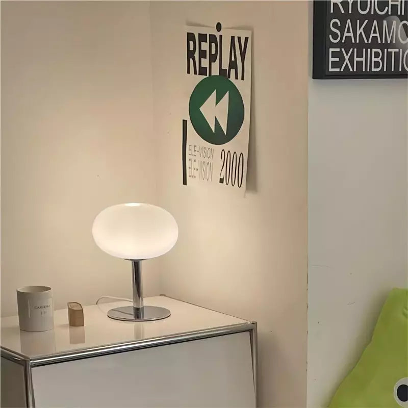 Lampe de Chevet Vintage style Rétro - Opale