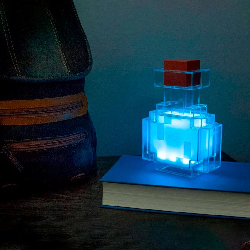 Lampe de Chevet Minecraft en Potion sans fil