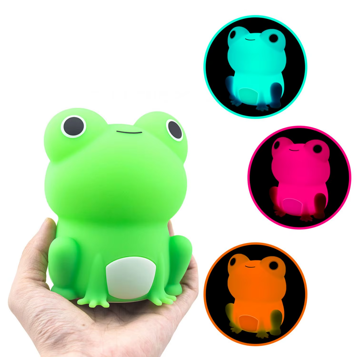 Lampe de chevet Enfant Grenouille douce Tactile - Opale