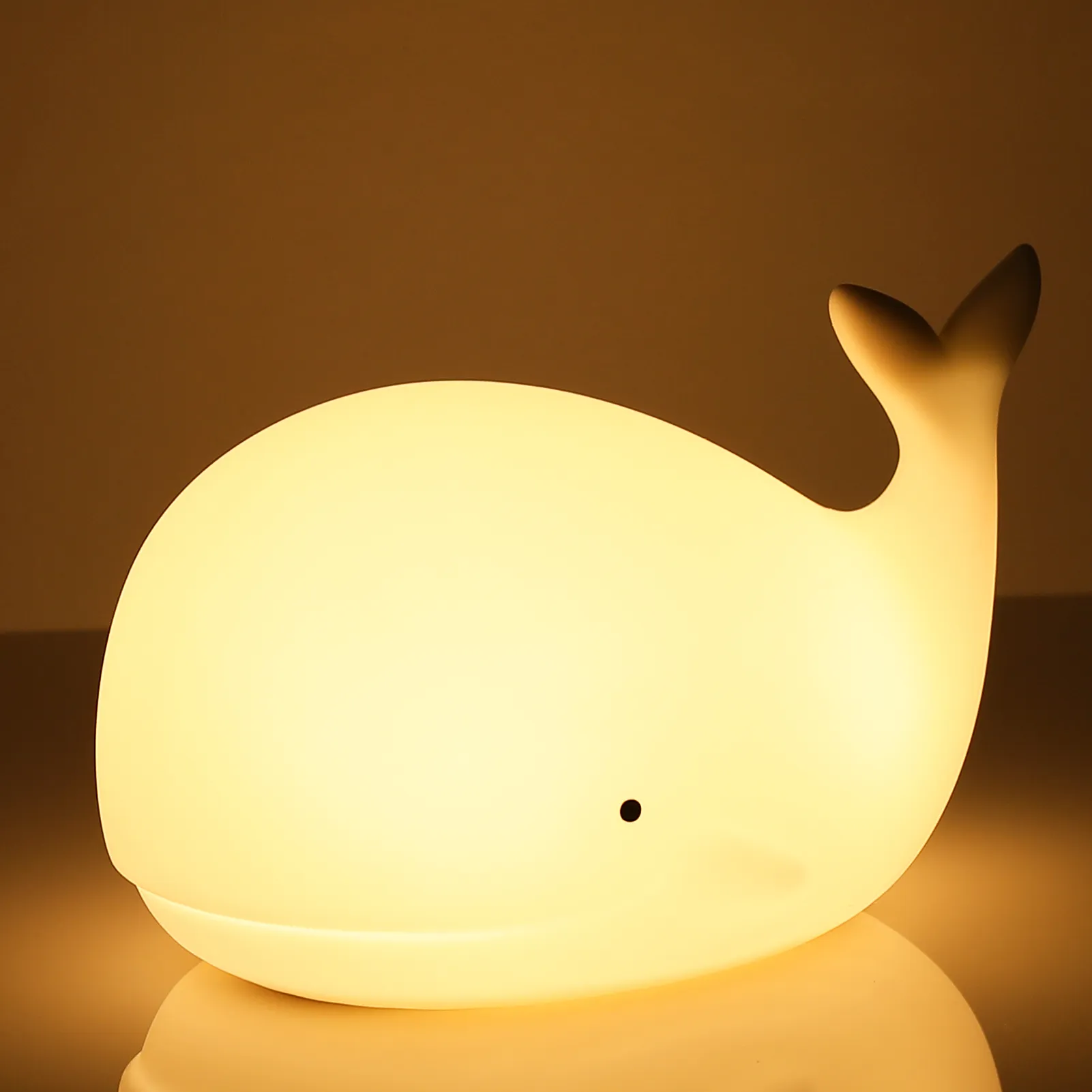 Lampe de chevet Enfant en forme de Baleine - Opale