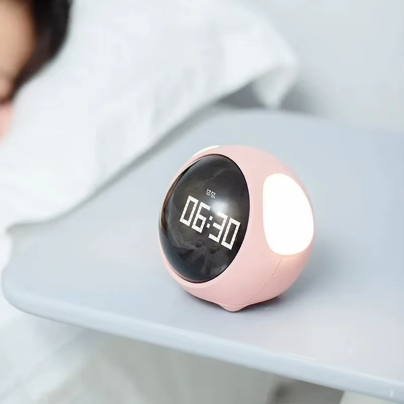 Lampe de chevet Réveil Enfant Tactile Kawaii - Opale