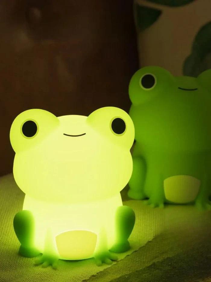 Lampe de chevet Enfant Grenouille douce Tactile - Opale