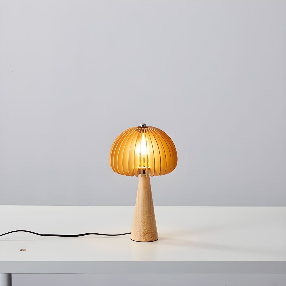 Lampe de chevet Design en Bois