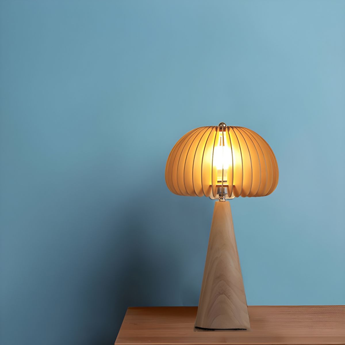 Lampe de chevet Design en Bois