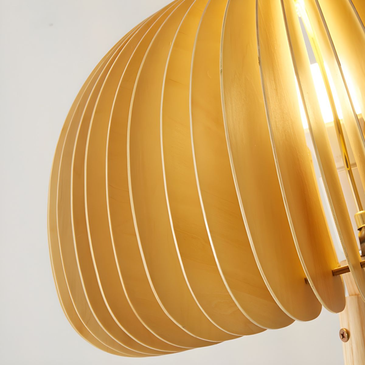 Lampe de chevet Design en Bois