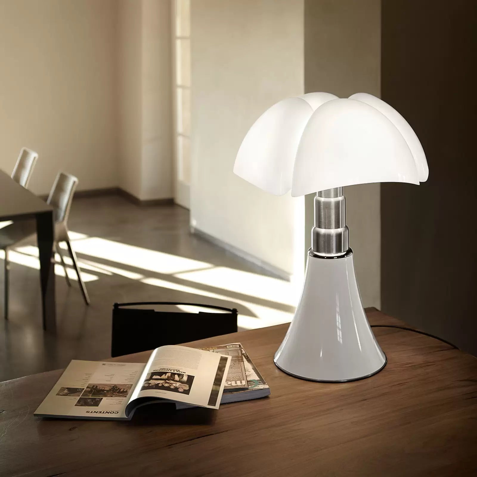 Lampe de chevet Champignon Tactile au Design Italien