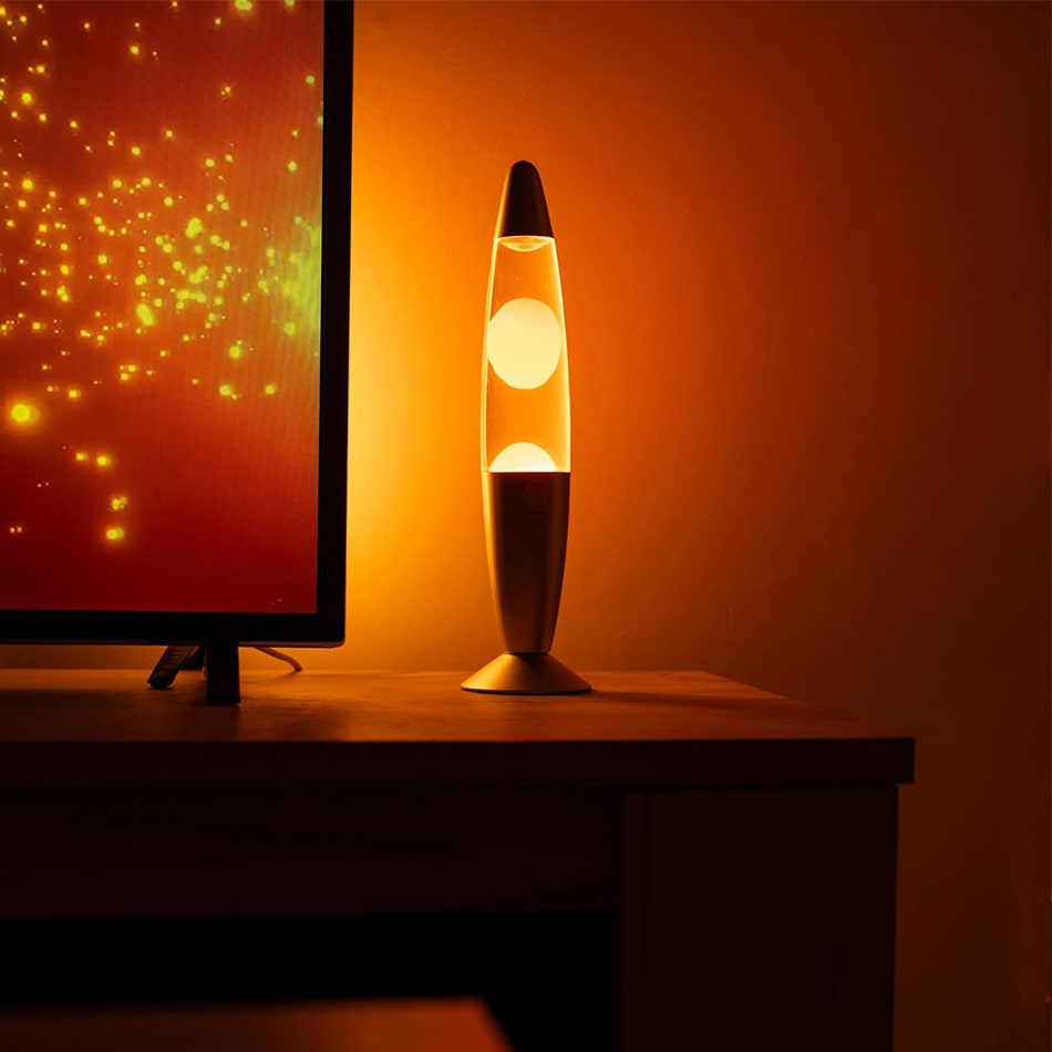 Lampe de chevet lave