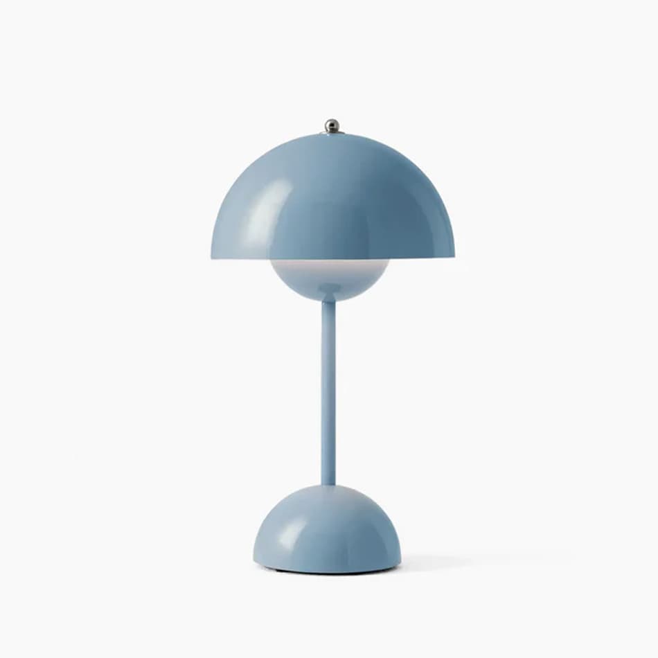 Lampe_flowerpot_bleu