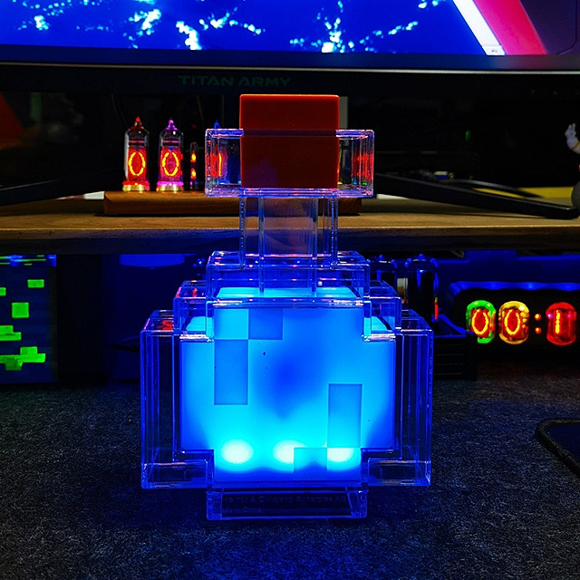Lampe de Chevet Minecraft en Potion sans fil
