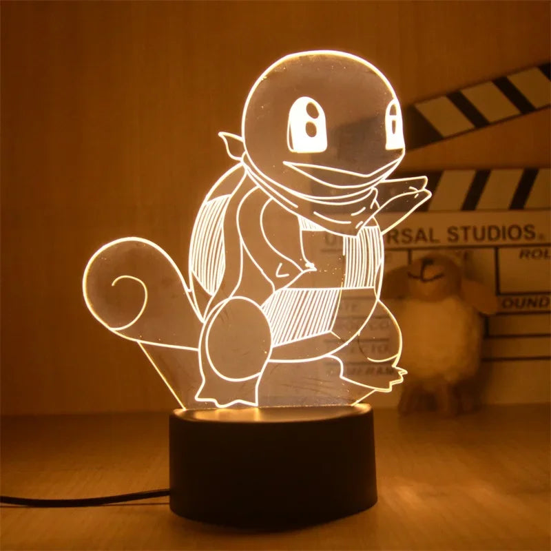 Lampe 3D Pokémon Carapuce