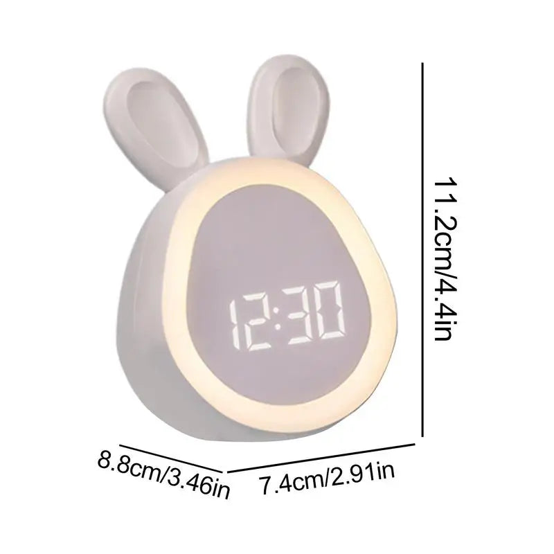 Lampe de chevet Réveil Lapin pour Enfant