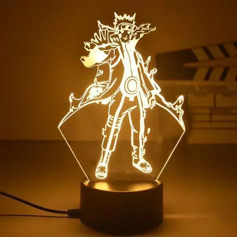 Lampe de chevet Naruto mode Chakra de Kyûbi