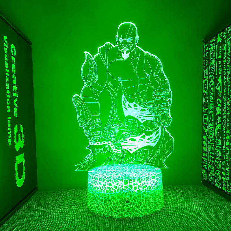 Lampe 3D Kratos God of War