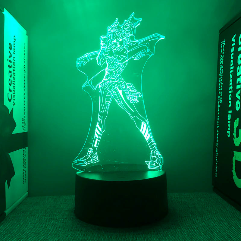 Lampe 3D Valorant
