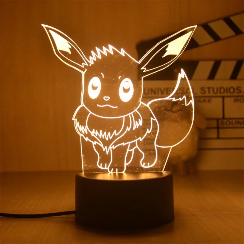 Lampe 3D Pokémon Evoli