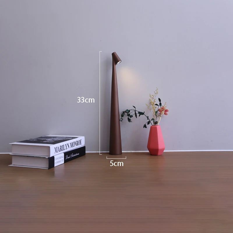 Petite Lampe de chevet Moderne Portable Tactile - Opale