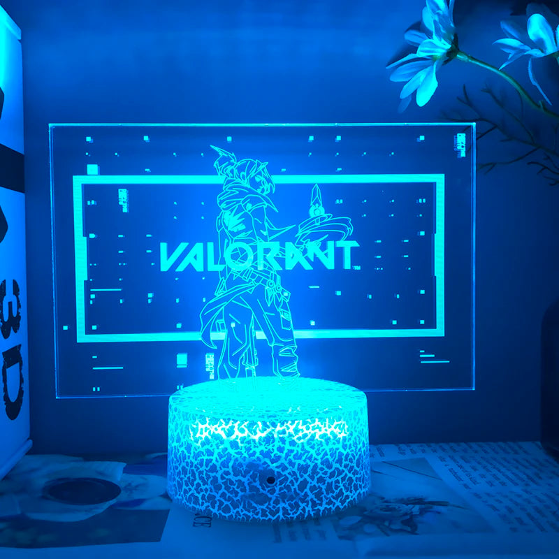 Lampe 3D Valorant