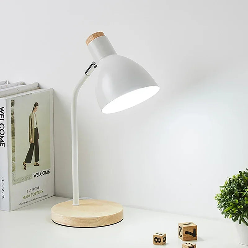 Lampe de chevet Lecture LED en Bois