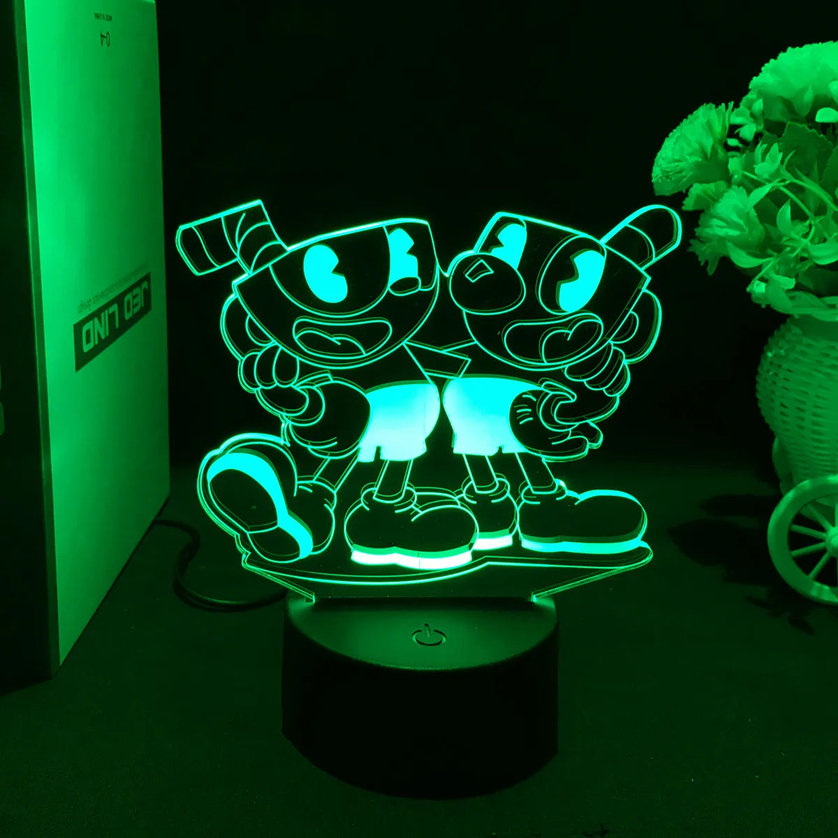 Lampe 3D CupHead Jeu Vidéo